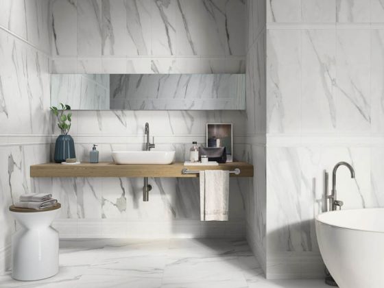 Настенная плитка STATUARY MATT 25x75 купить в Москве с доставкой. Центр Пола.