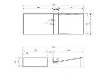 Раковина NT501 Right
