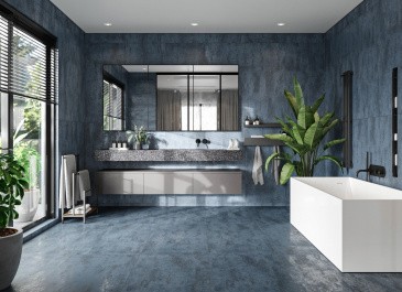 Керамогранит Metallic  Azul 60 x 120 Матовый