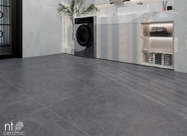 Керамогранит Zett Black 60 x 120 Матовый