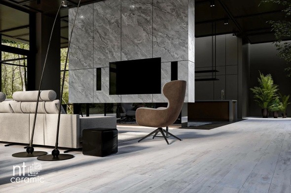 Керамогранит Wood Smoke mat 20 х 120 Матовый