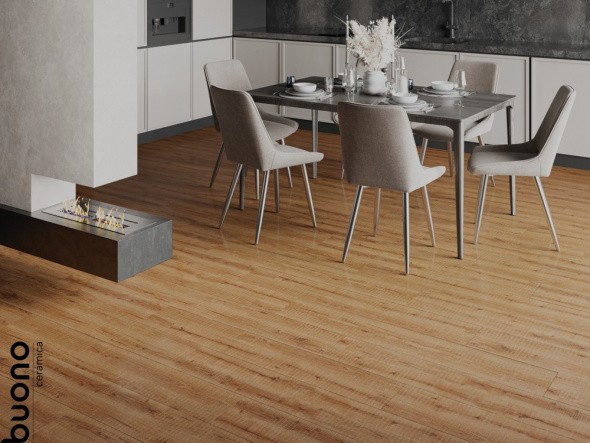 Керамогранит Buono Ceramic Forest Brown Matt 20х120