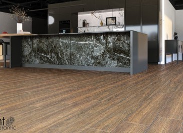 Керамогранит Wood Brown mat 20 х 120 Матовый