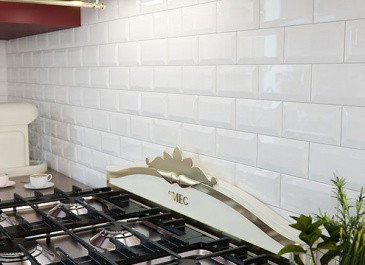 Плитка BISELADO CLASSIC WHITE BR (глянец) 7,5х15