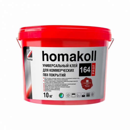 Клей Homakoll 164 Prof для напольной плитки, 10 кг купить в Центр Пола.