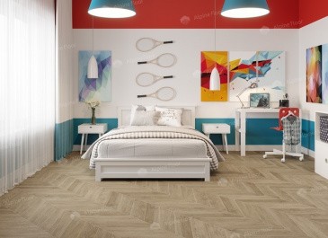 Alpine Floor Chevron  ECO 20-2 Дуб Ваниль Селект Chevron