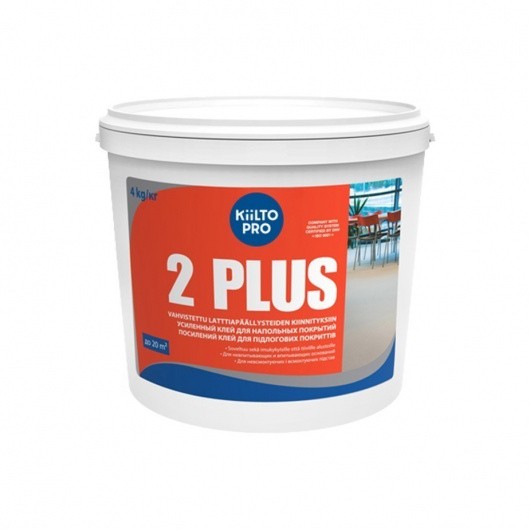 Клей ПВХ KiiLTO 2 Plus для напольной плитки, 4 кг