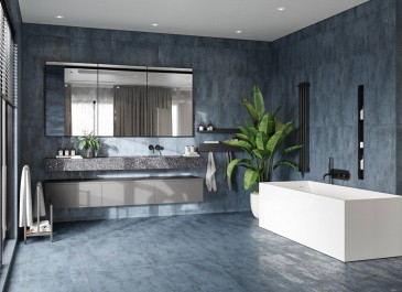 Керамогранит Metallic  Azul 60 x 120 Матовый