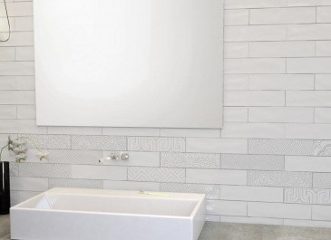 Настенная плитка MAIOLICA GLOSS WHITE 7,5х30