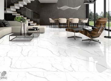 Керамогранит Statuario Ultra White 60 x 120 Полированный