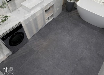 Керамогранит Zett Black 60 x 120 Матовый