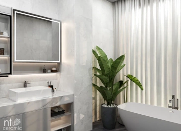 Керамогранит Cemento Bianco 60 x 120 Матовый