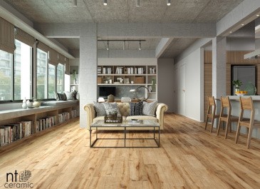 Керамогранит Wood Mocca Brown 20 х 120 Матовый