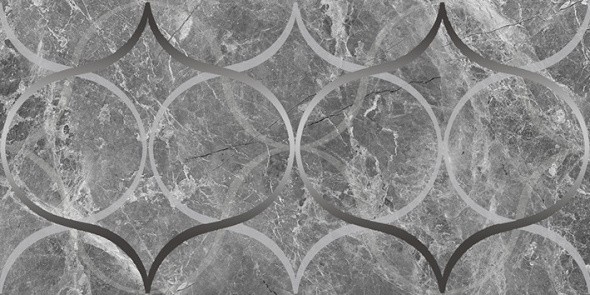 Laparet Crystal Resonanse Декор серый 30х60