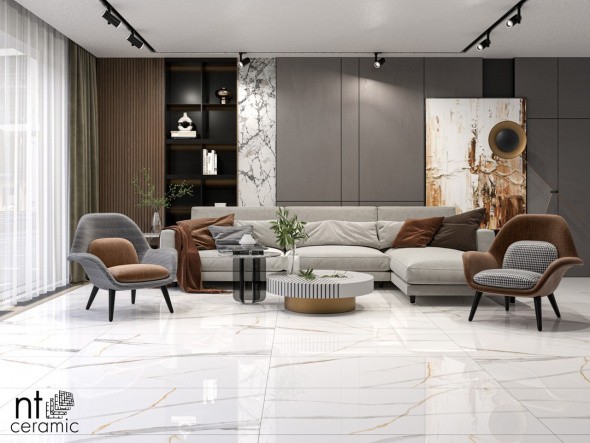 Керамогранит Maritaca Statuario Ultra White 60 x 120 Полированный