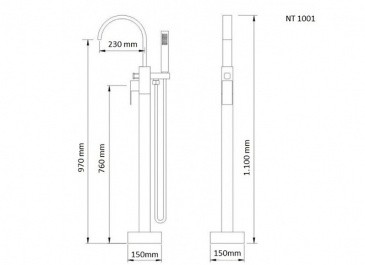 Смеситель NT1001